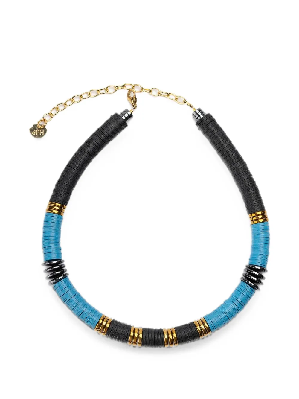 Hijas de Puka Jaipur beaded necklace - Nero