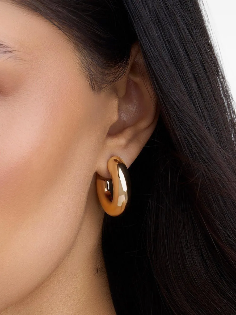 Jennifer Fisher Micro Jamma huggie earrings - Oro