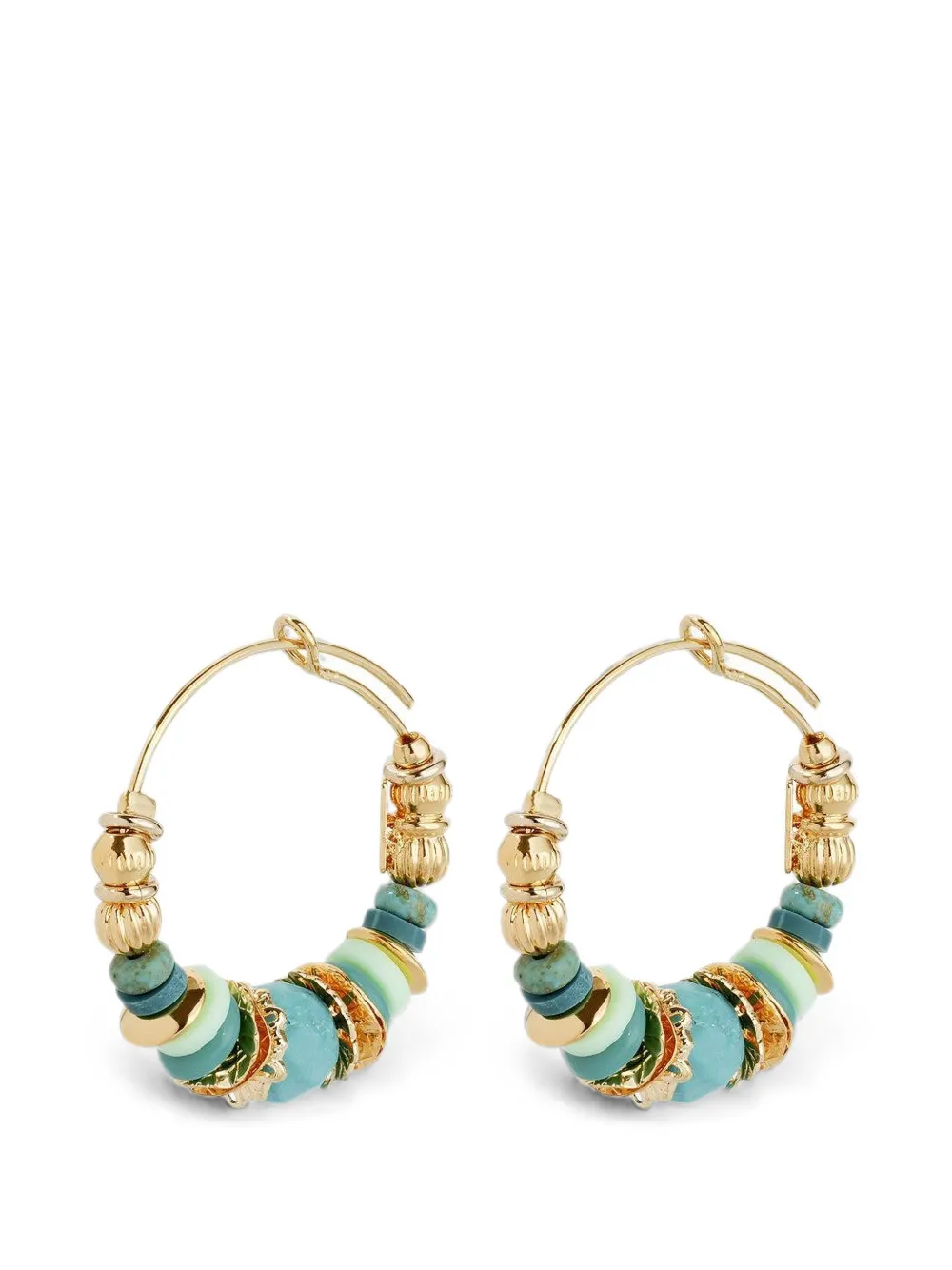 Gas Bijoux Aloha mini hoop earrings - Gold