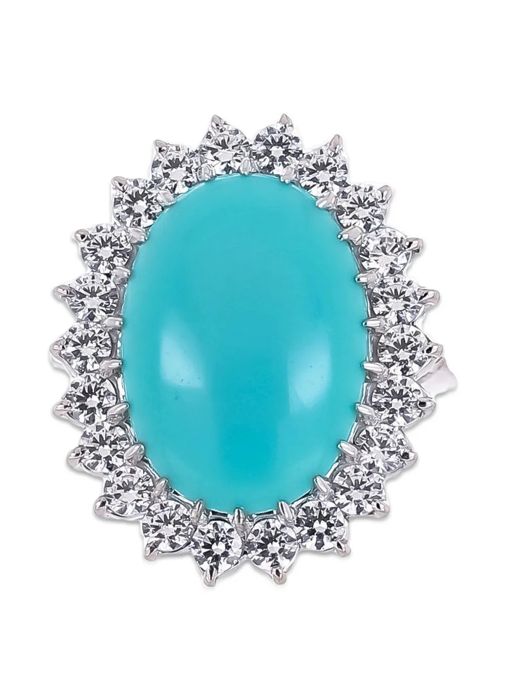 Fantasia by Deserio cubic zirconia ring - Argento