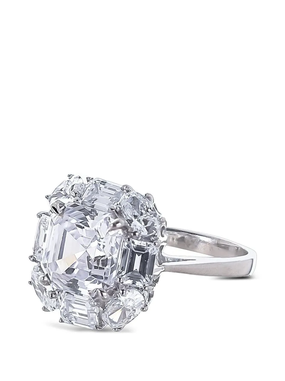 Fantasia by Deserio halo ring - Argento