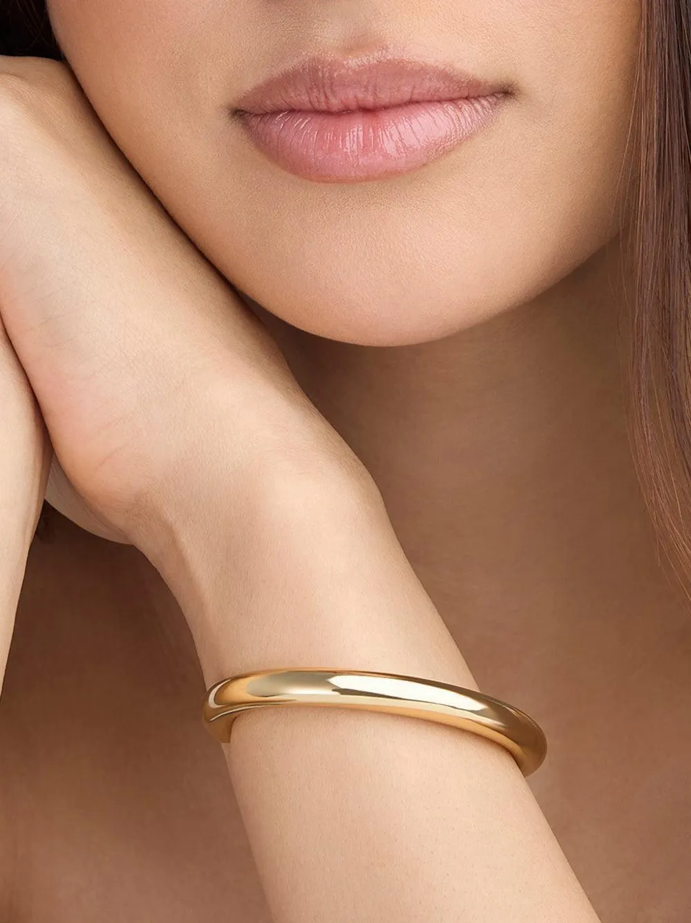 Jennifer Fisher Skulpturales Natasha Cuff Armband - Gold