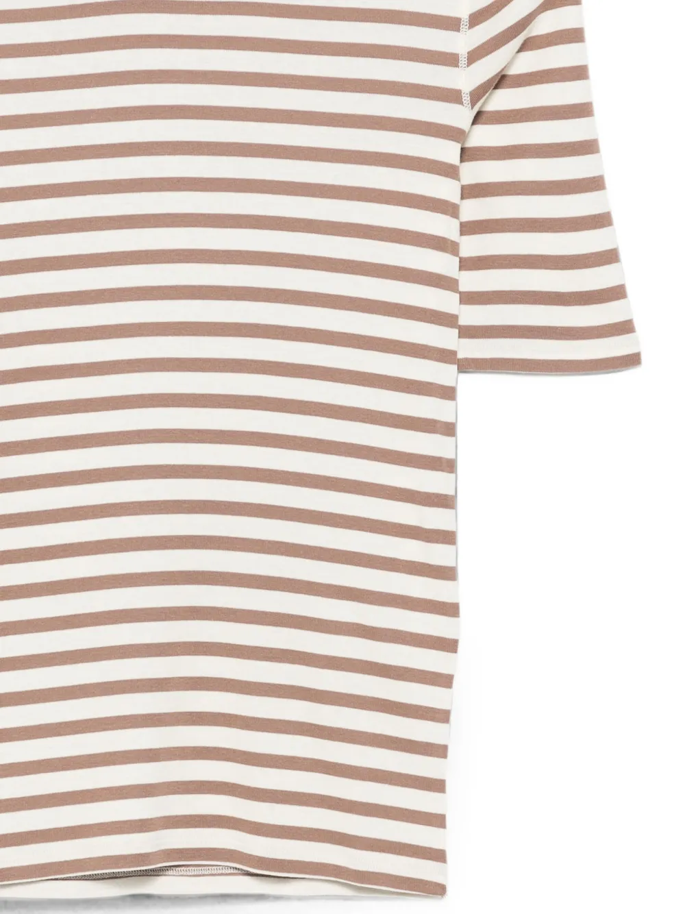 Closed Gestreept T-shirt Beige