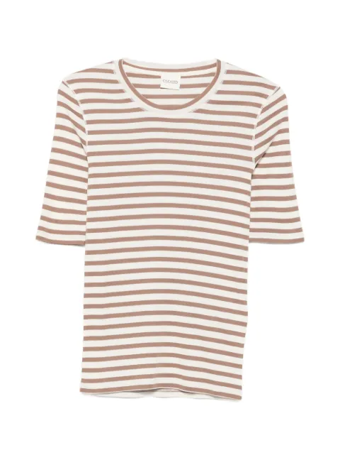 Closed striped T-shirt