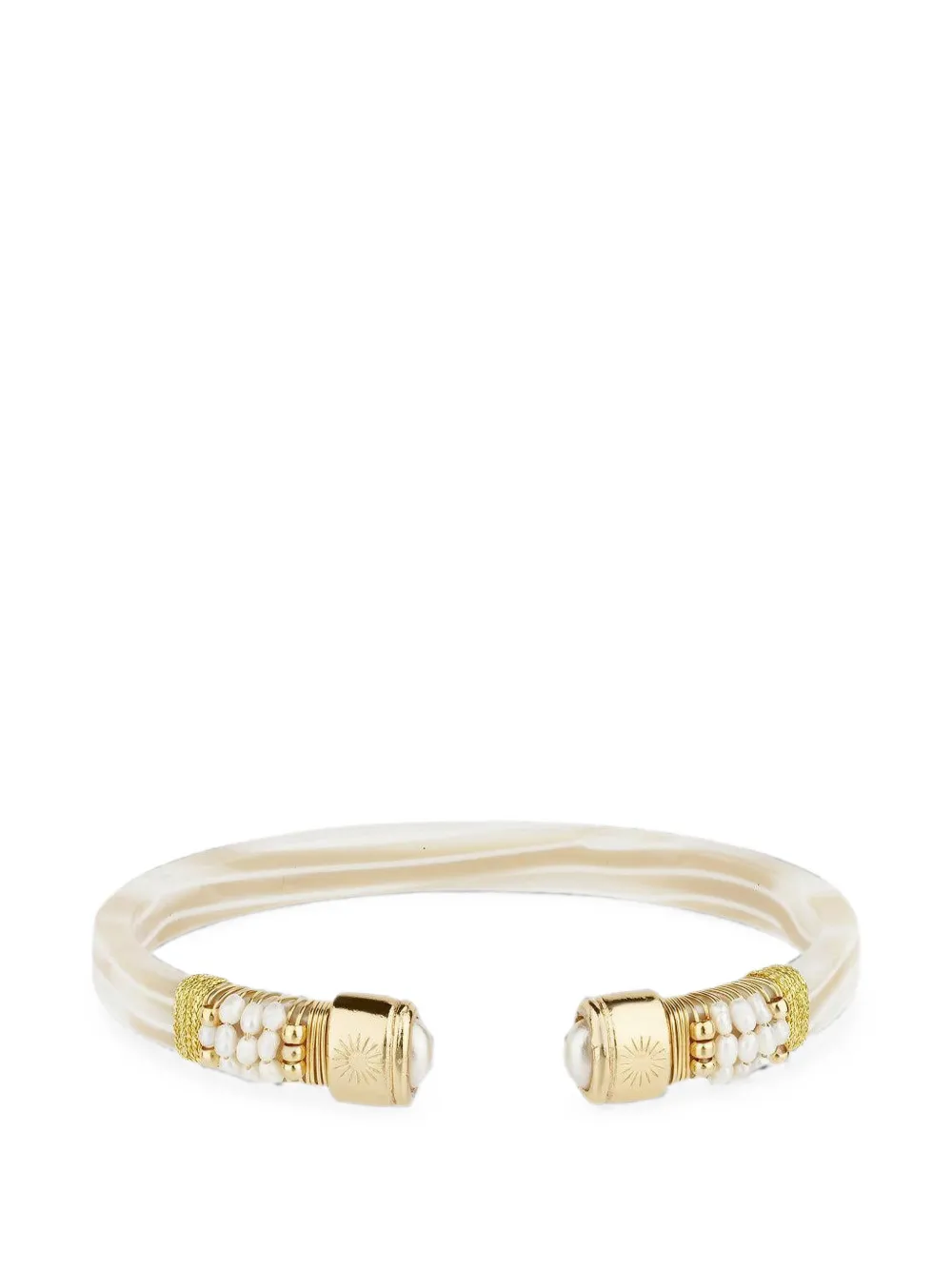 Gas Bijoux Sarina pearl-embellished bracelet - Oro