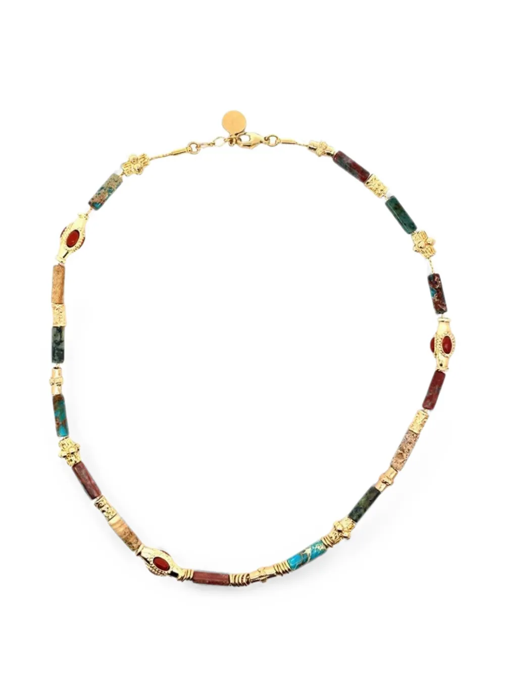 Gas Bijoux Kali beaded necklace - Oro