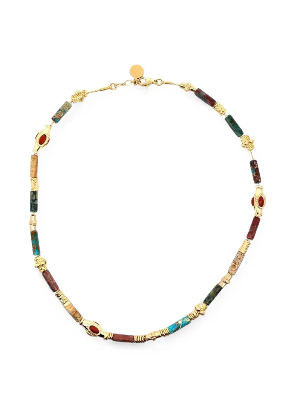 Gas Bijoux Kali beaded necklace - Oro