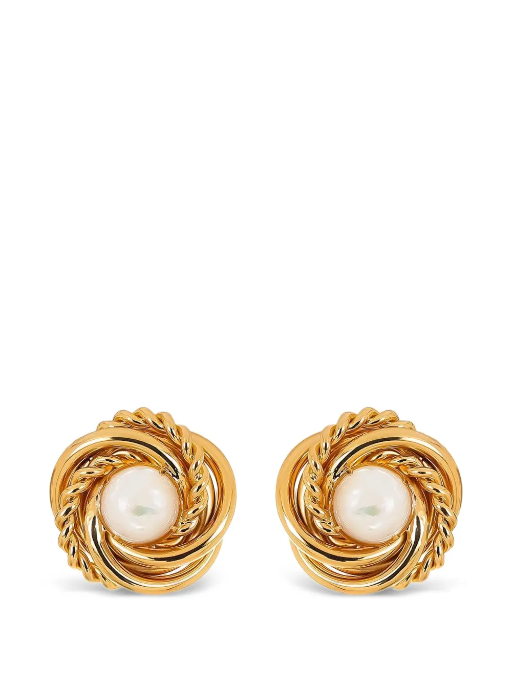 Gas Bijoux Atika pearl-embellished earrings - Oro