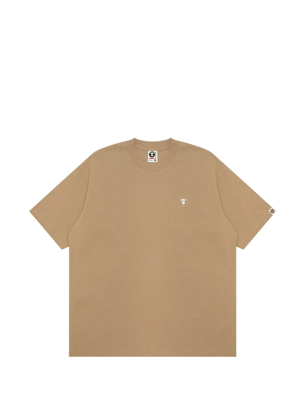 AAPE BY *A BATHING APE® Moonface logo-patch T-shirt