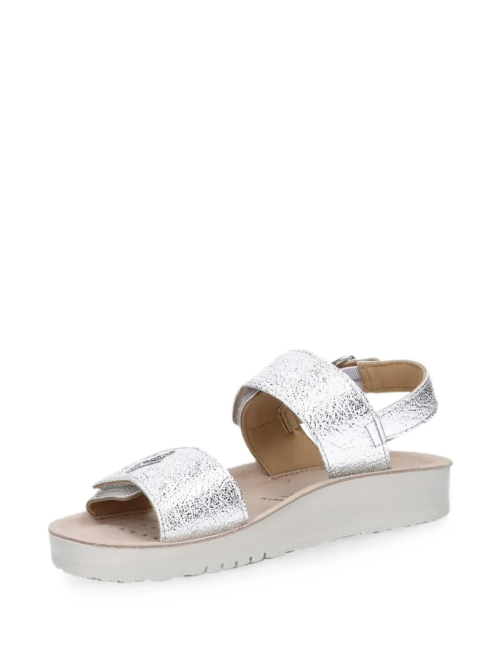 Geox Kids Costarei star-patch sandals Zilver