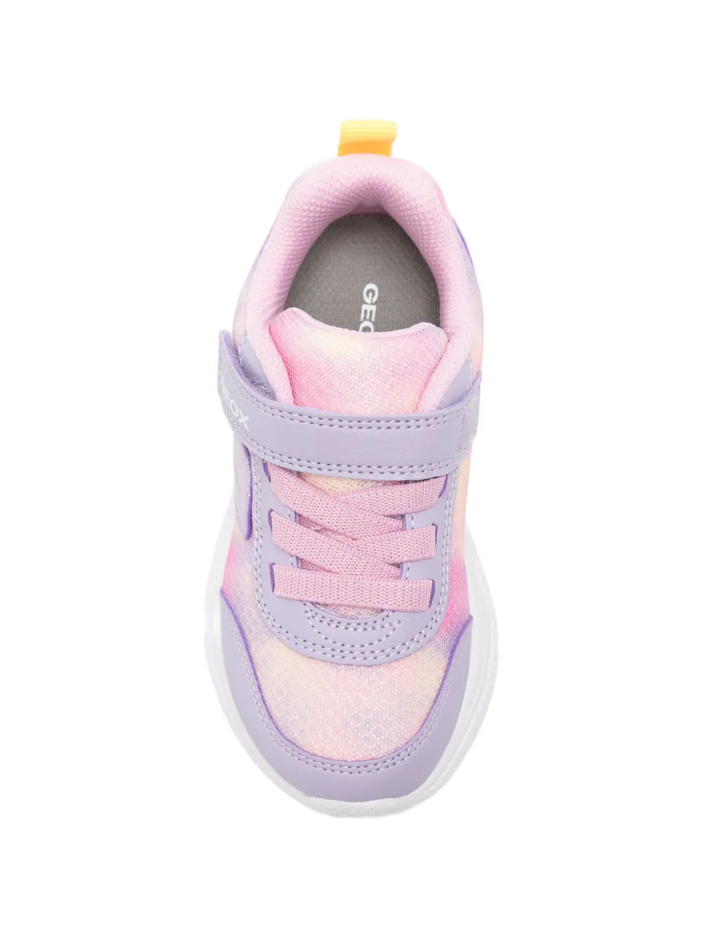 Geox Kids Sprintye sneakers met klittenband Paars