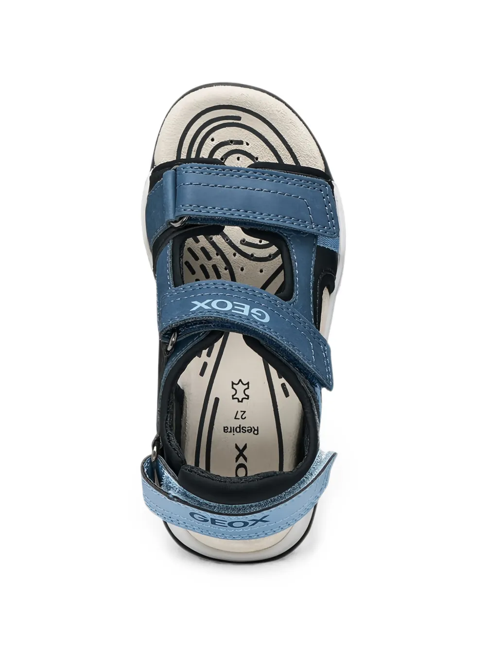 Geox Kids Borealis touch-strap sandals Blauw