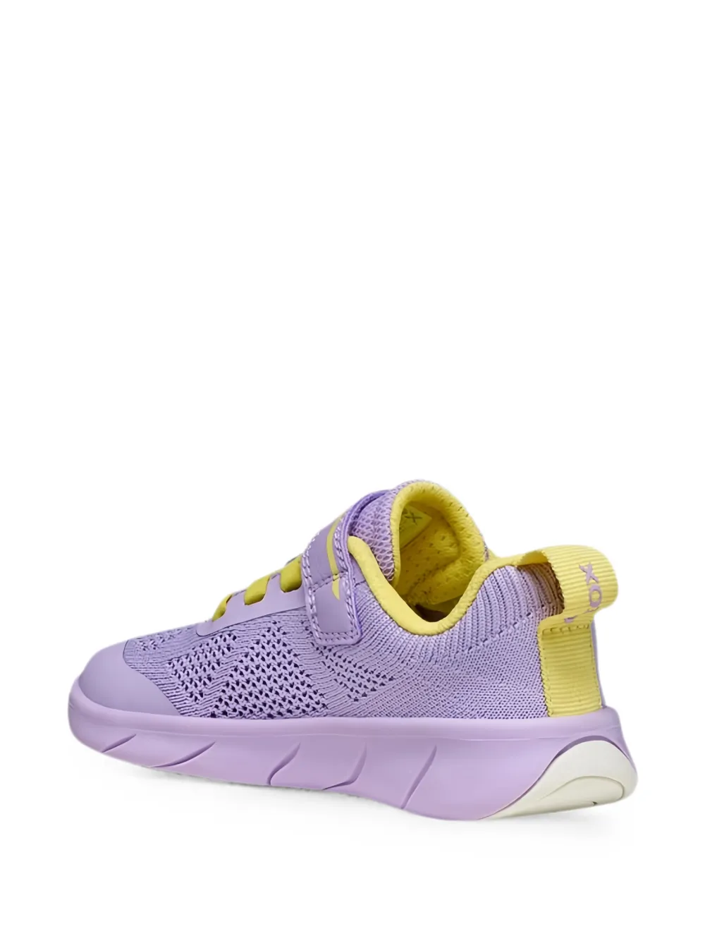 Geox Kids touch-strap sneakers Paars