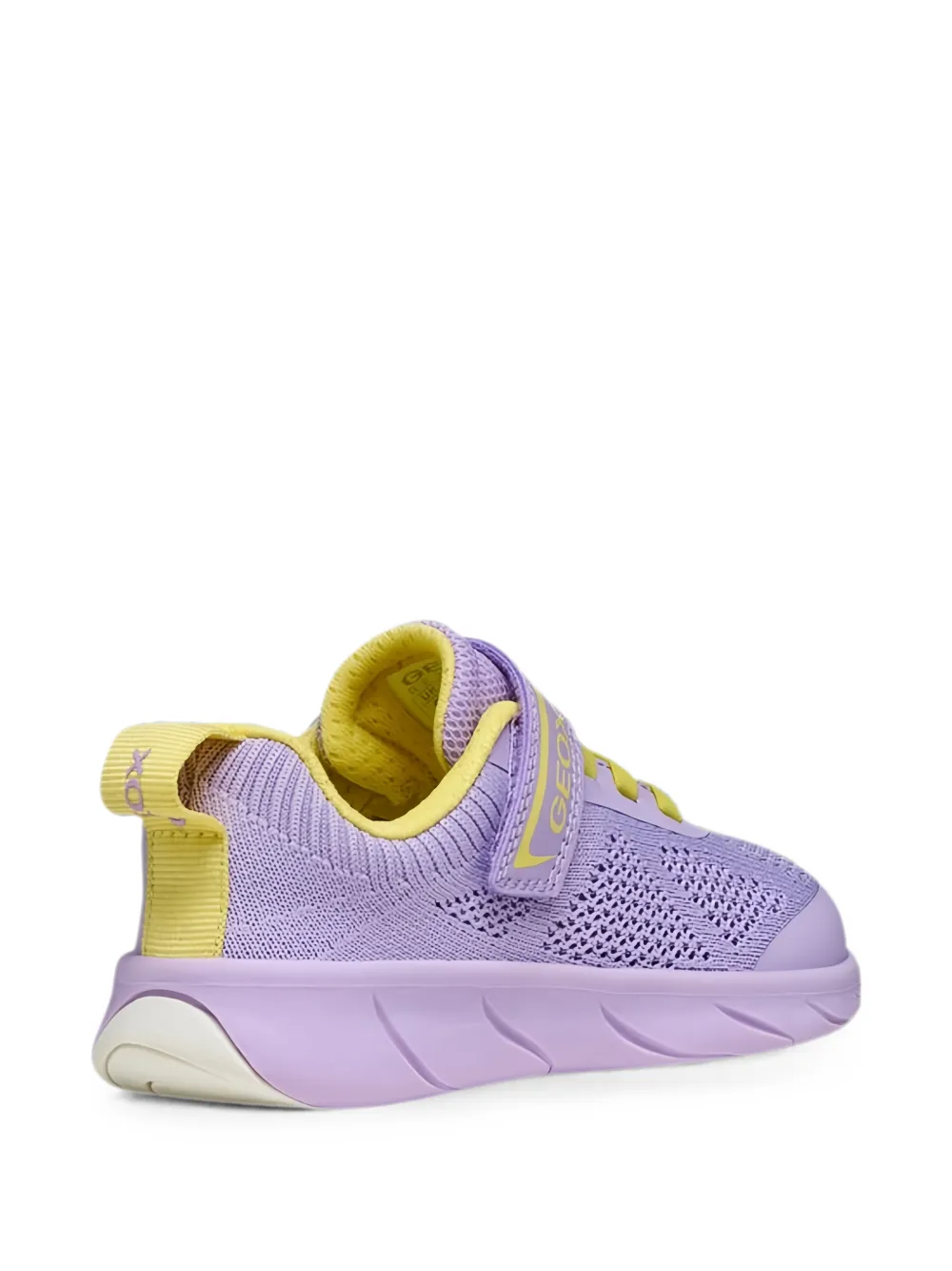 Geox Kids touch-strap sneakers Paars