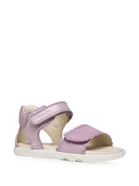 Geox Kids Sandali Steppieup con orlo a smerlo