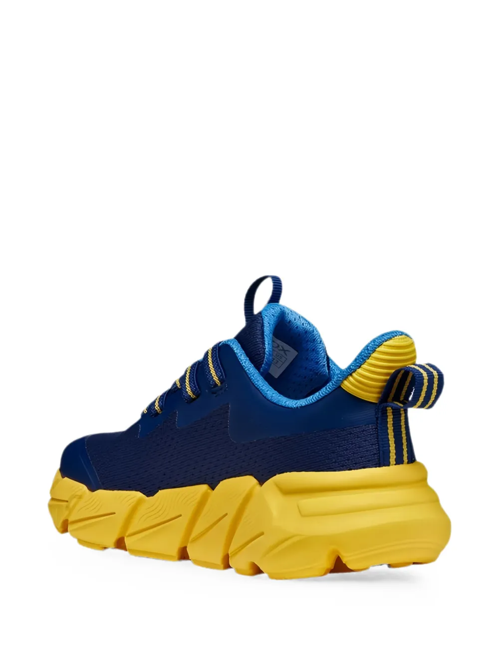 Geox Kids Flexyper Fast logo-print running sneakers Blauw