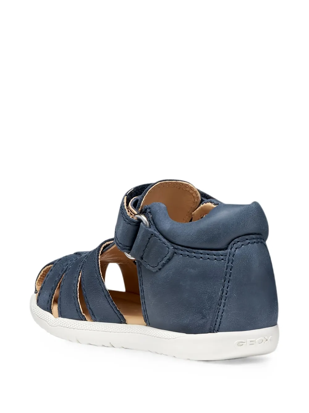 Geox Kids Macchia touch-strap closed-toe sandals Blauw