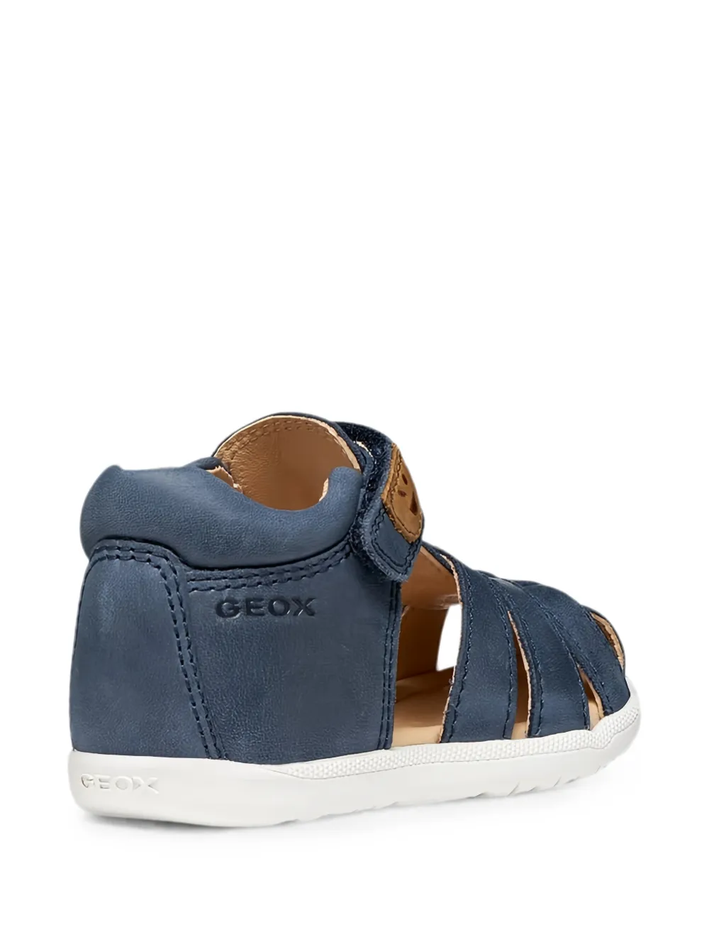 Geox Kids Macchia touch-strap closed-toe sandals Blauw