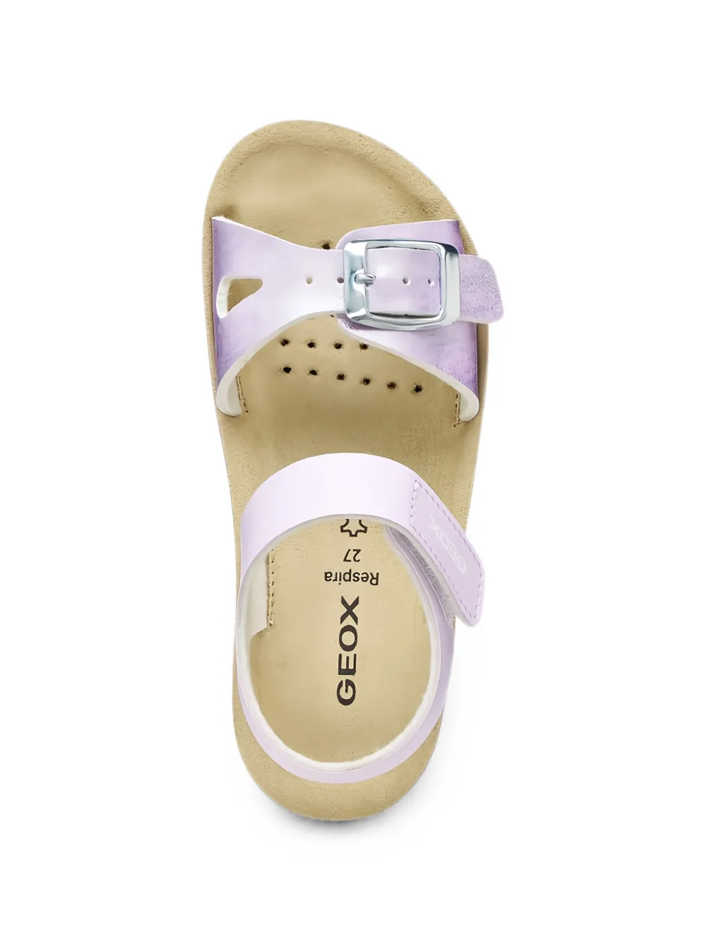 Geox Kids Costarei touch-strap open-toe sandals Paars