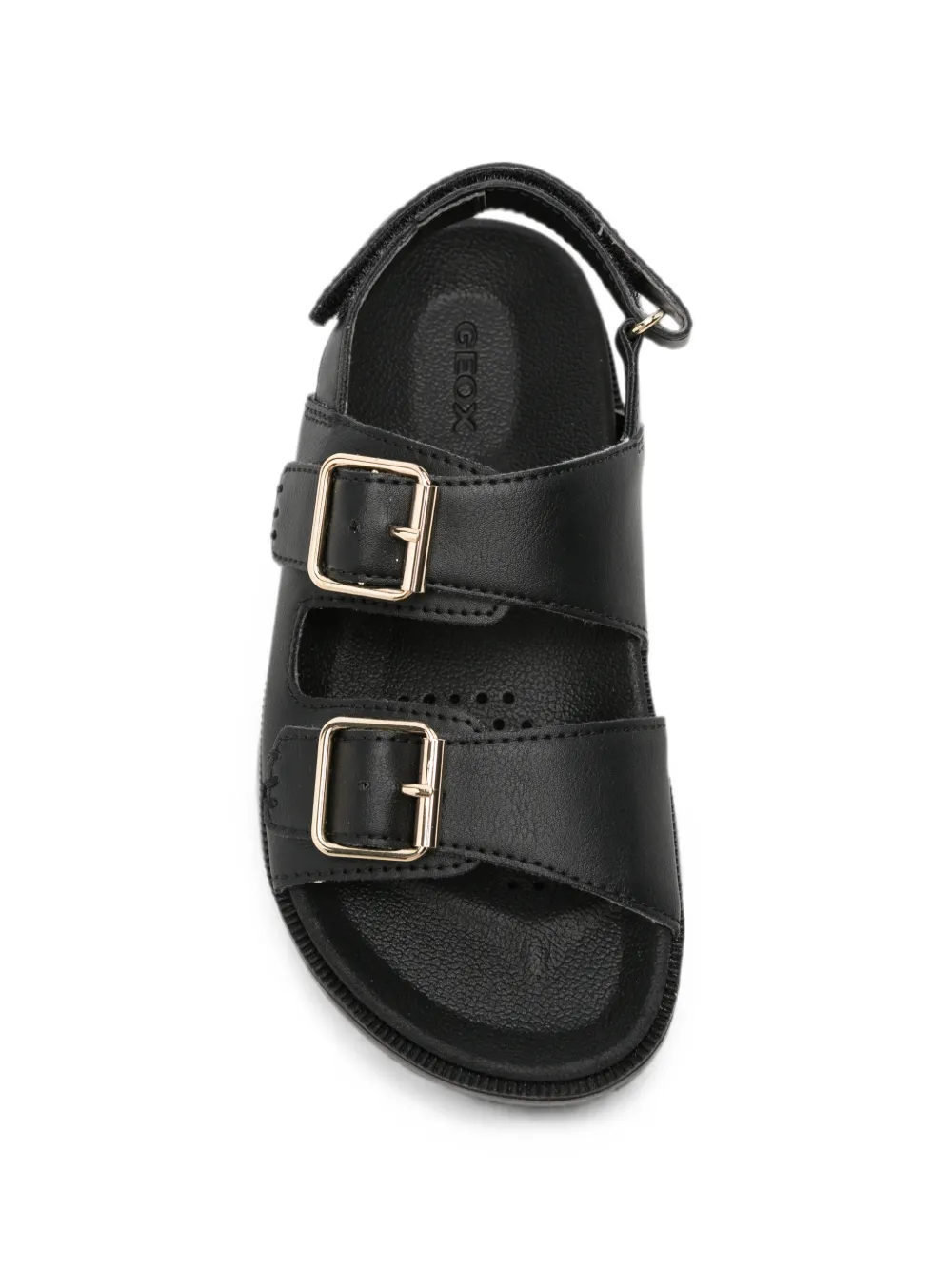 Geox Kids Sandalen met gesp Zwart
