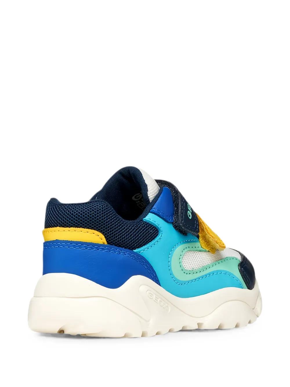 Geox Kids Ciufciuf touch-strap sneakers Blauw