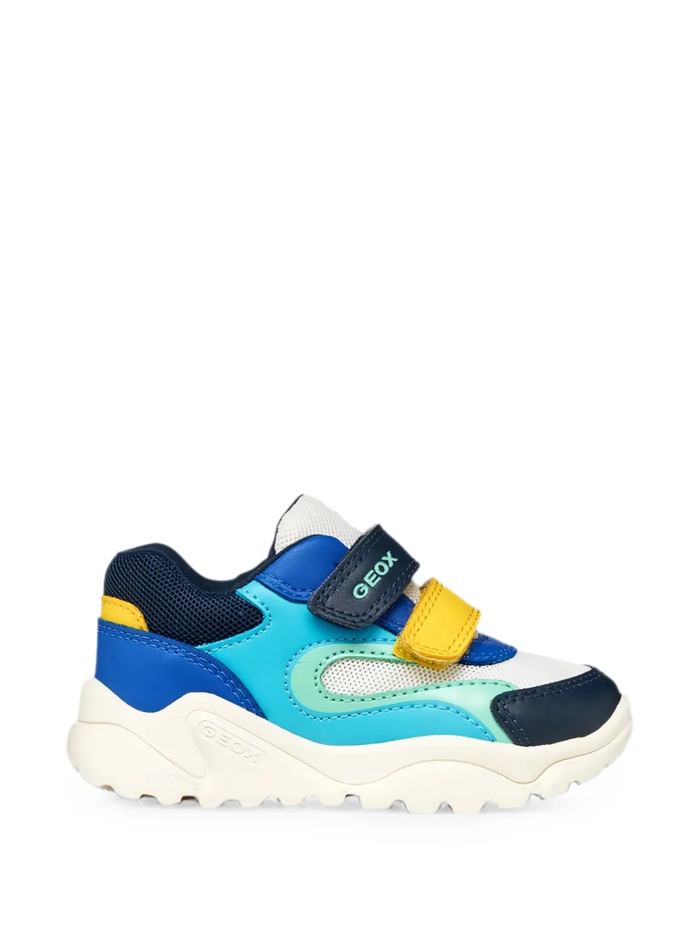 Geox Kids Ciufciuf touch-strap sneakers Blauw