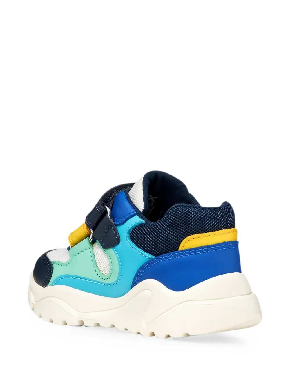 Geox Kids Ciufciuf touch-strap sneakers Blauw