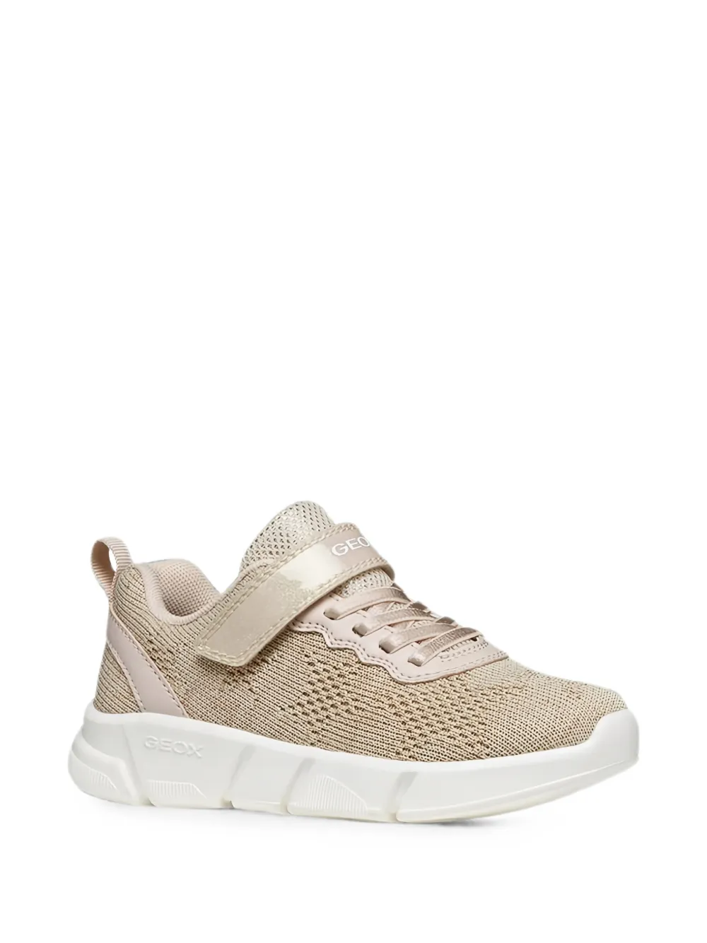 Geox Kids Aril touch-strap sneakers Beige