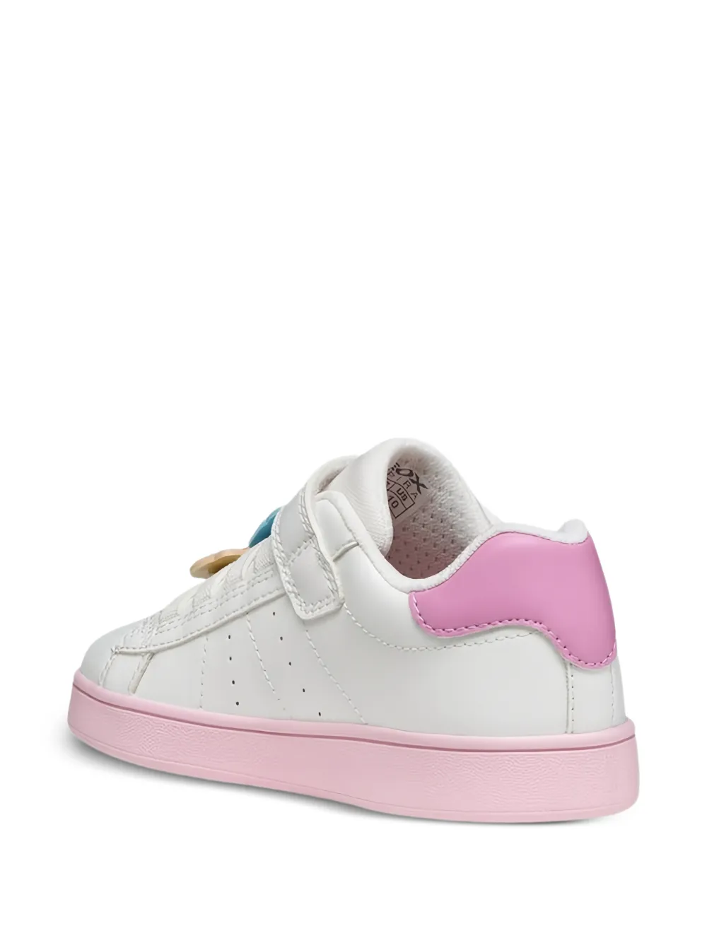 Geox Kids Eclyper touch-strap sneakers Wit