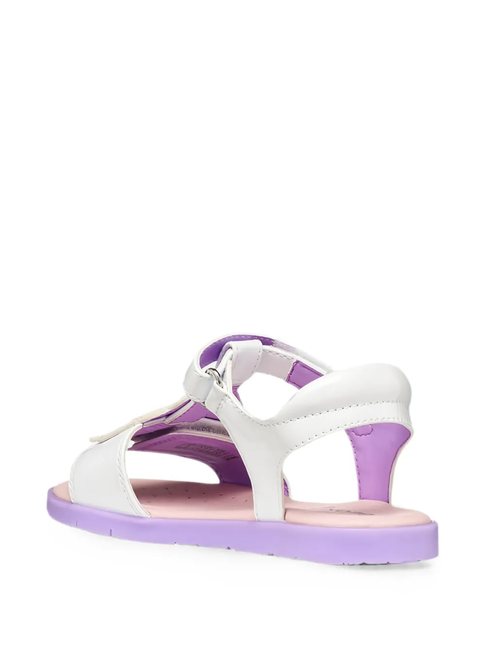 Geox Kids Joyfoot touch-strap sandals Wit