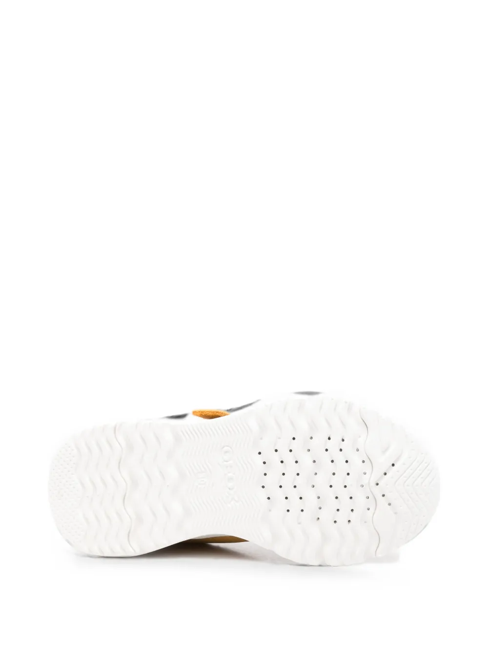 Geox Kids Sneakers met klittenband Geel