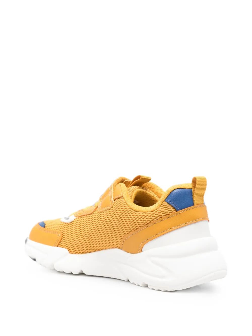 Geox Kids Sneakers met klittenband Geel