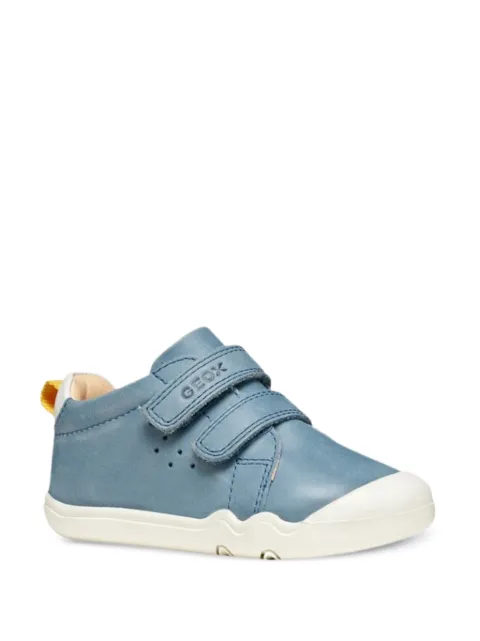 Geox Kids SteppieUp leather low-top sneakers