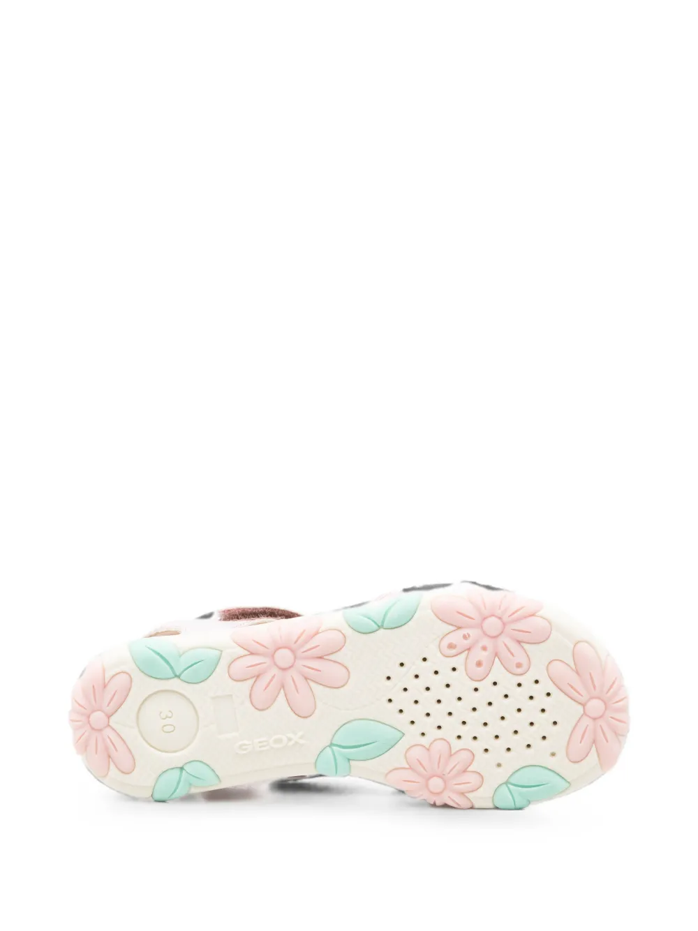Geox Kids Haiti shell-patch sandals Roze