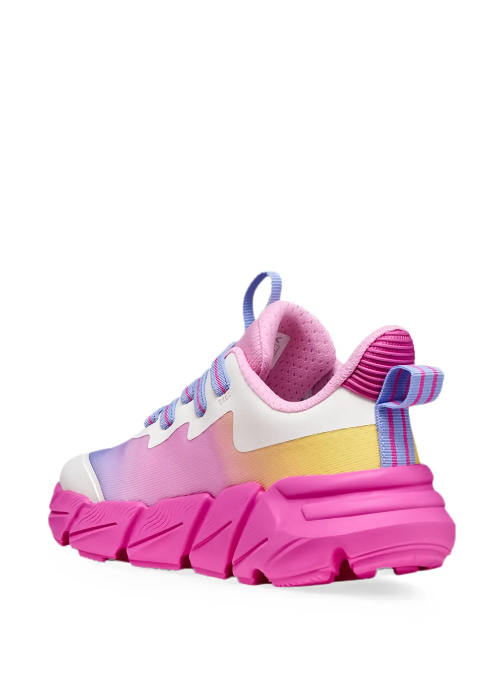 Geox Kids Flexyper gradient-effect running sneakers Roze