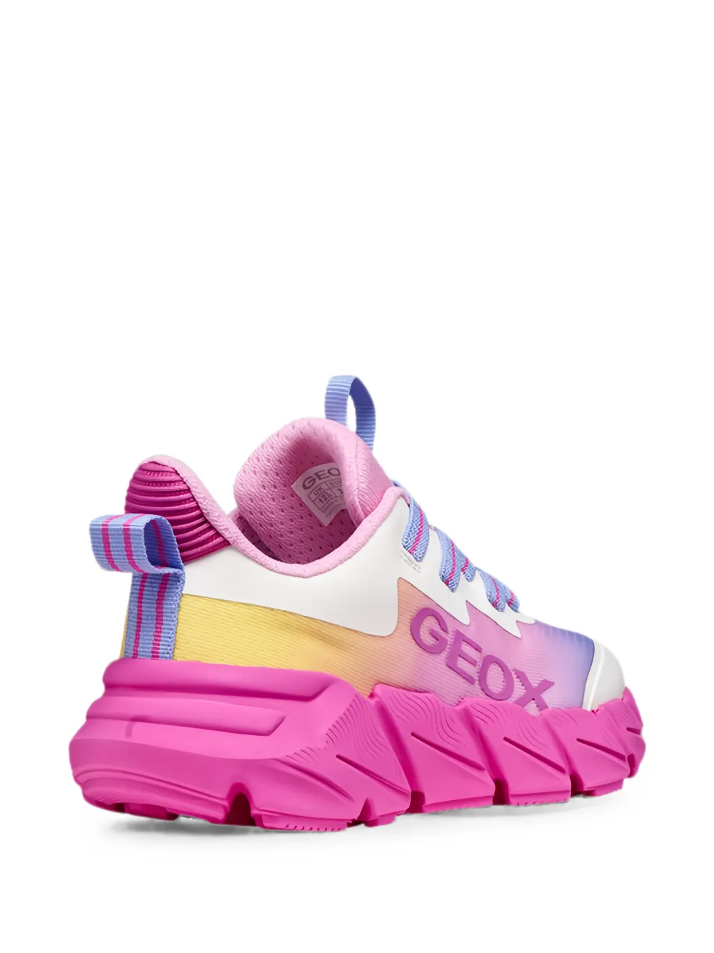 Geox Kids Flexyper gradient-effect running sneakers Roze