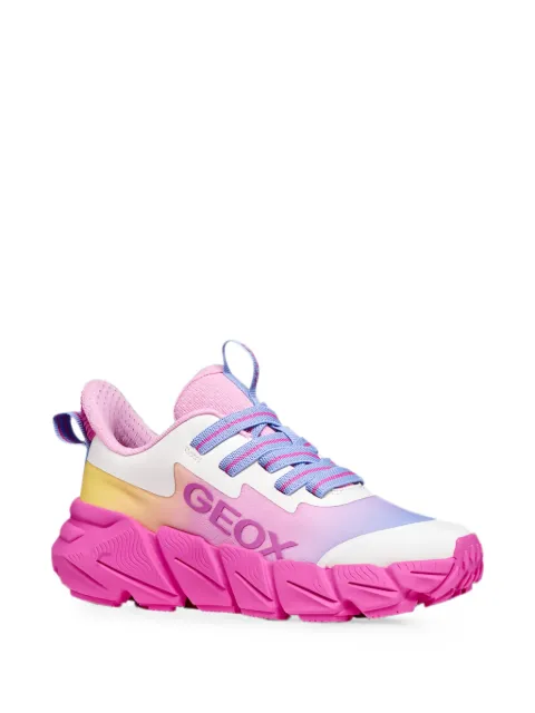 Geox Kids Flexyper gradient-effect running sneakers