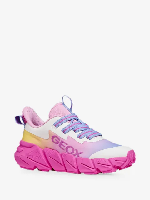 Geox Kids Flexyper gradient-effect running sneakers