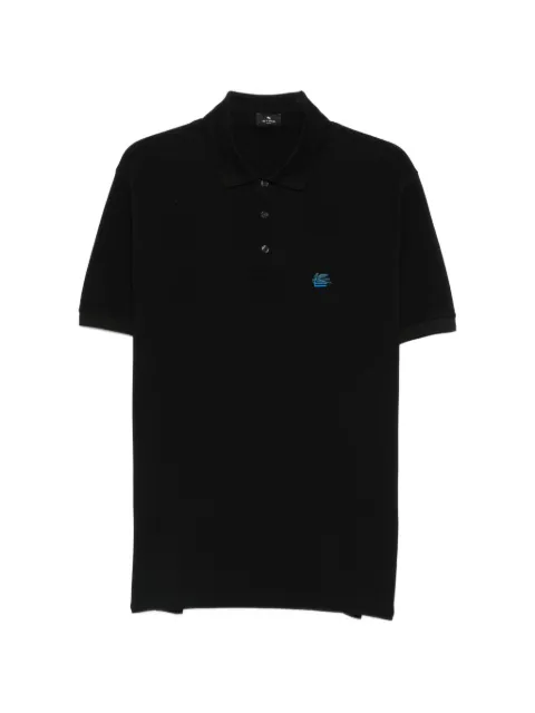 ETRO Pegaso-embroidered polo shirt