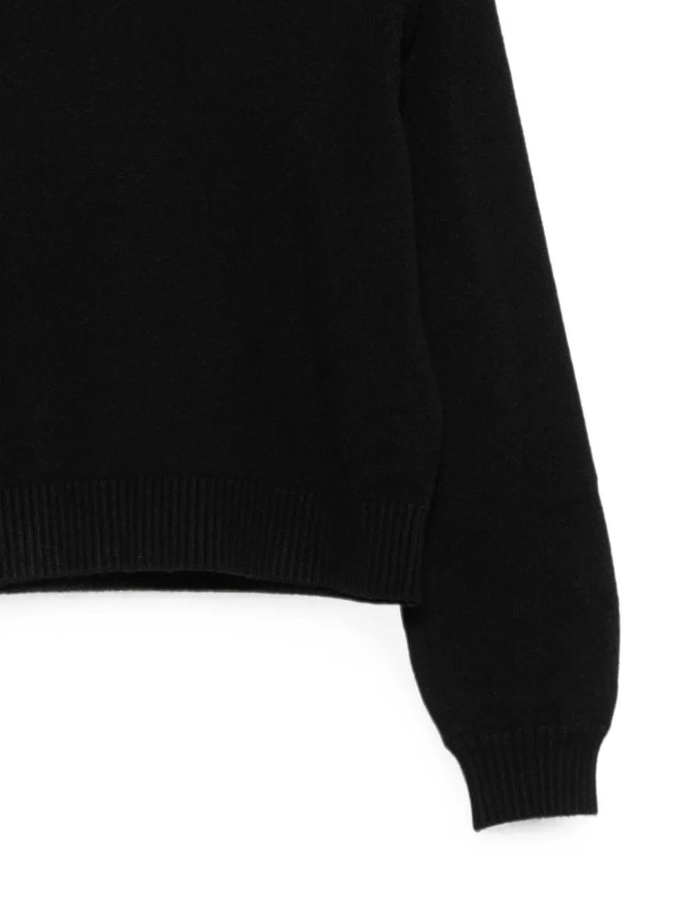 TWINSET Kids Gestreepte trui met knopen Zwart