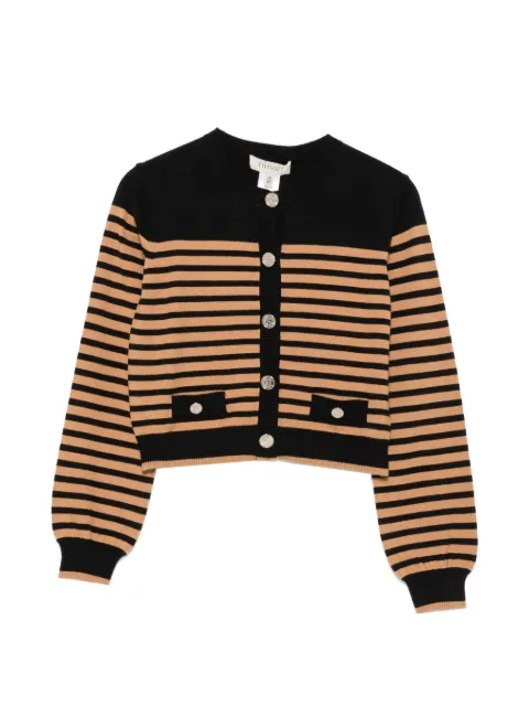 TWINSET Kids striped button-down cardigan