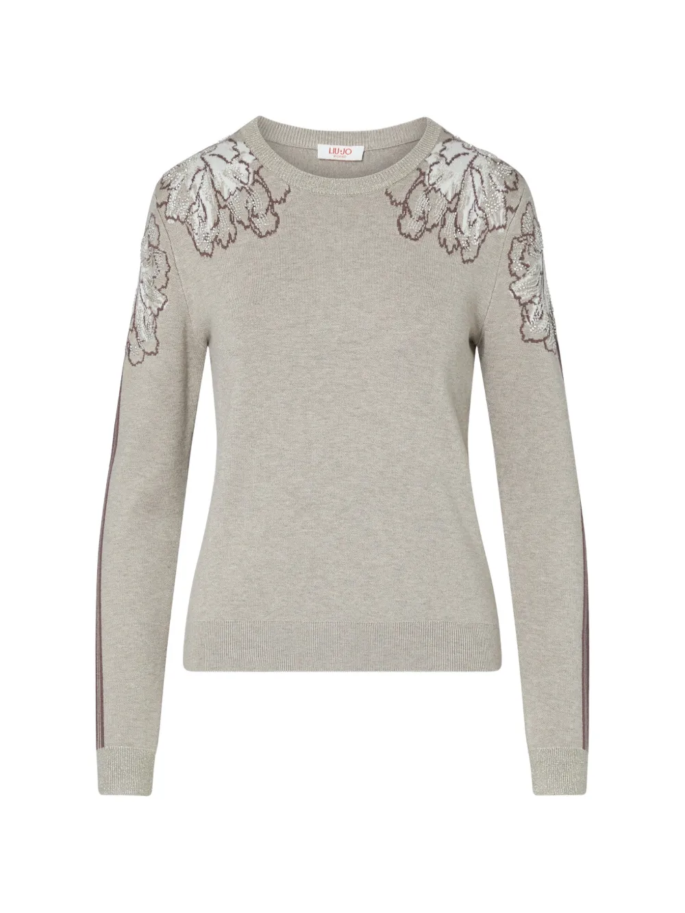 LIU JO jacquard sweater - Toni neutri