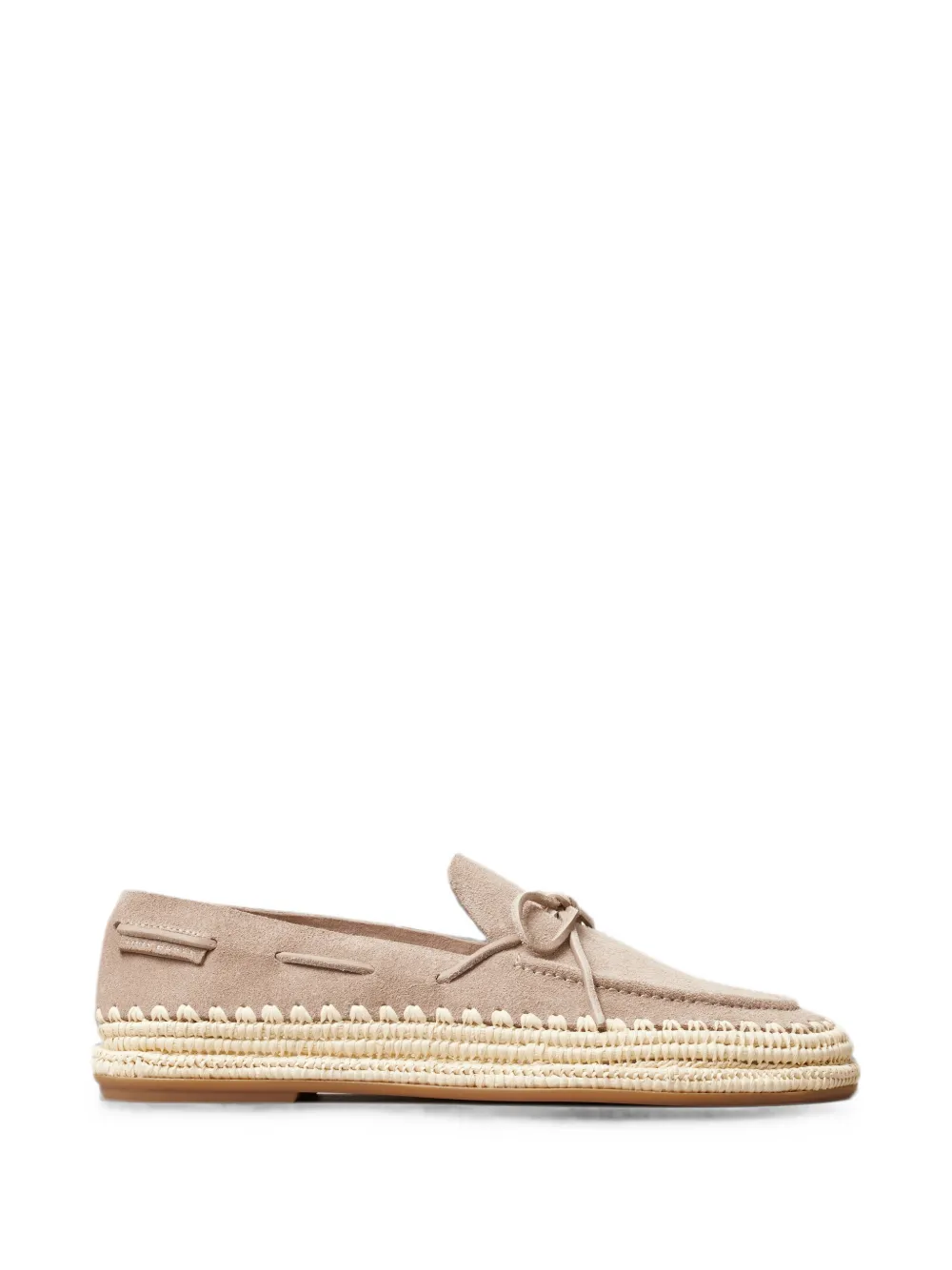 Tory Burch Mocassini in rafia - Toni neutri