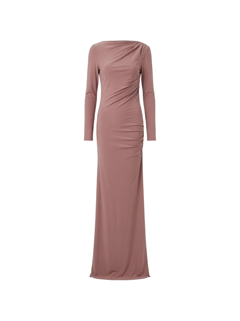 THE ANDAMANE Sophie ruched maxi dress - Rosa