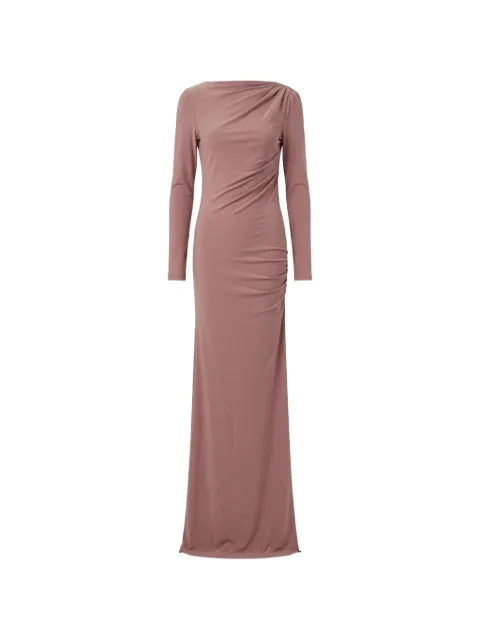 THE ANDAMANE Sophie ruched maxi dress