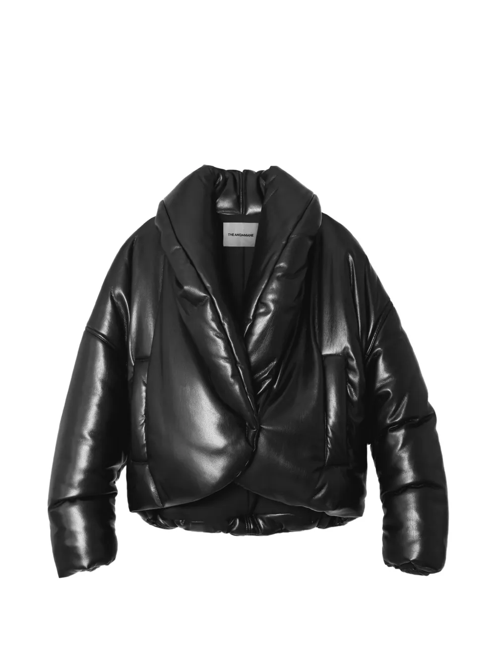 THE ANDAMANE oversized padded jacket - Schwarz