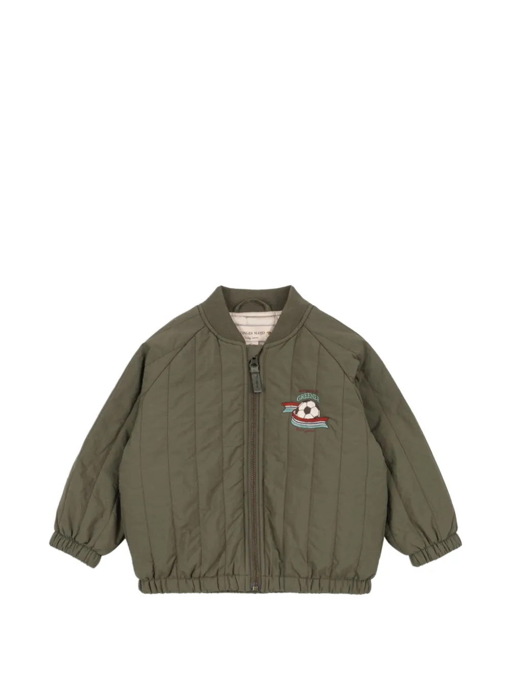 Konges Sløjd Juno quilted jacket - Verde