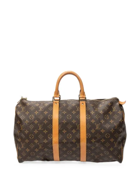 Louis Vuitton Pre-Owned 45 Keepall Monogram luggage