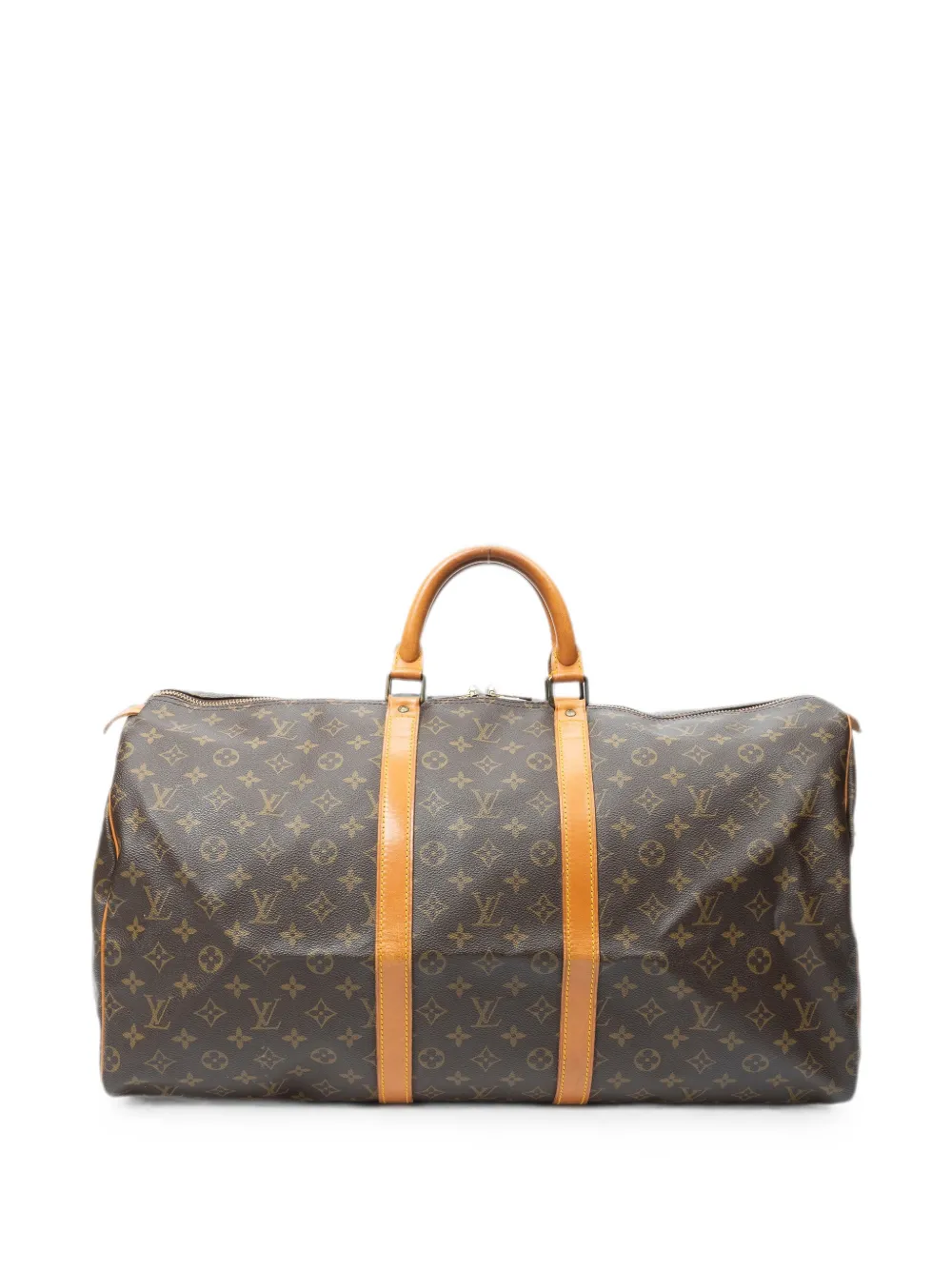Louis Vuitton Pre-Owned 60 Keepall Monogram luggage - Brown
