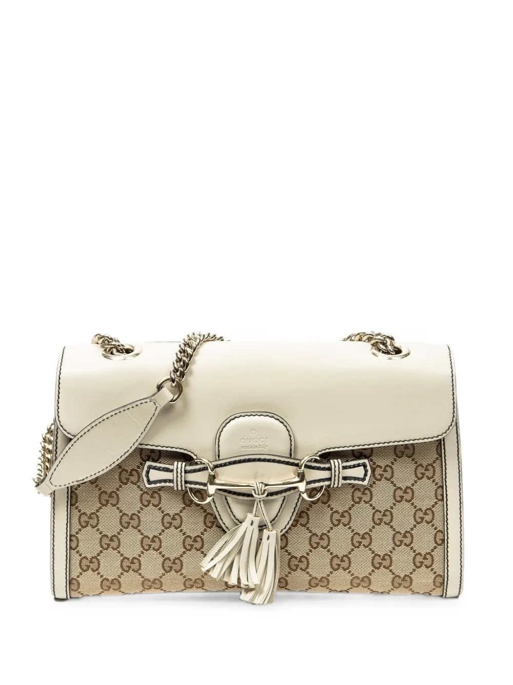 Gucci Pre-Owned medium Emily GG Supreme shoulder bag - Toni neutri